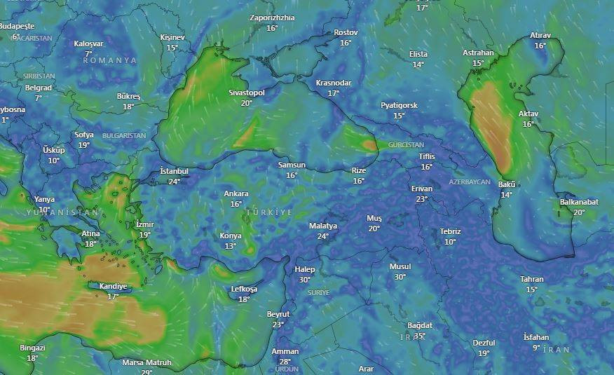 Meteoroloji il il uyardı: Kuvvetli sağanak ve rüzgar etkili olacak - Resim: 8
